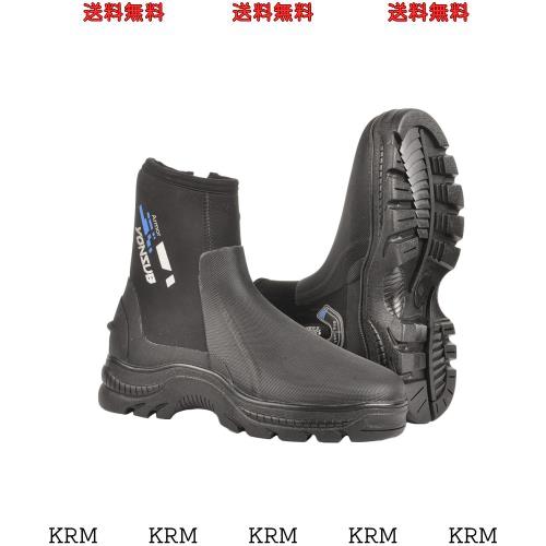 [MORGEN SKY] ウェーディングシューズ 磯靴 5mm フィッシング ブーツ ダイビング マリンシューズ 保温防寒 防水 厚底 滑り止め 水陸両用