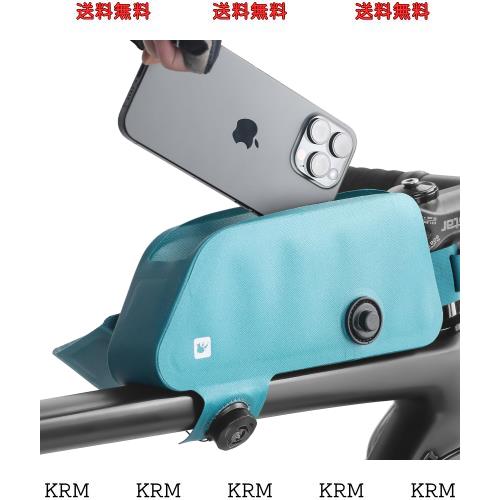 Rhinowalk自転車バッグ バイクトップチューブバッグ バイクフレームバッグ 防水 安定 自転車フレームバッグ ロードバイク 膝に当たらない 4,553円