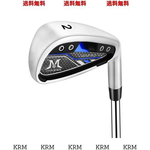 MAZEL (マゼル) WM-X1/2 ゴルフ クラブ アイアン スチールシャフト 8本セット/単品(番手:1,2,3,4,5,6,7,8,9,AW,PW,SW) メンズ 右用/左用 の通販は