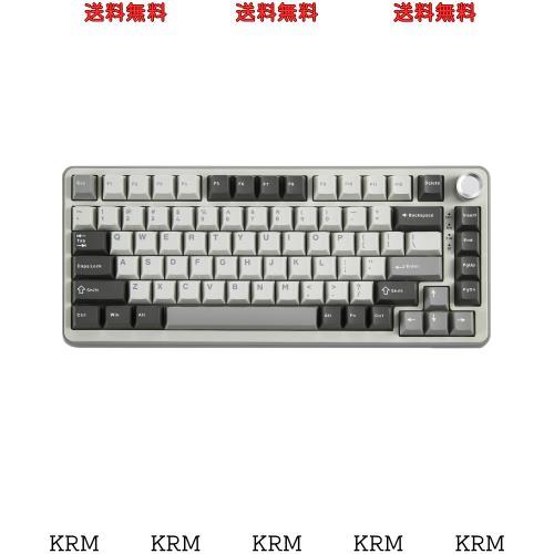 YUNZII B75 PRO 75% ガスケットゲーミングキーボード 無線メカニカル