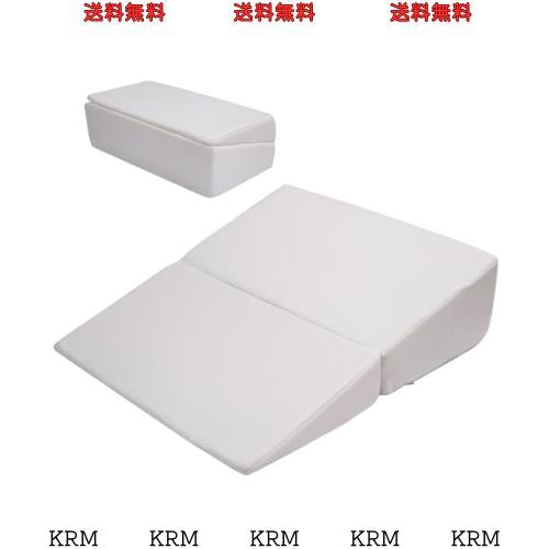 IMIEE 三角クッション 三角枕 背もたれ 腰枕 傾斜枕 足まくら なだらか枕 斜めマット 横向き寝 クッション 逆流性食道炎 体位変換 二つ折の通販は 6,286円