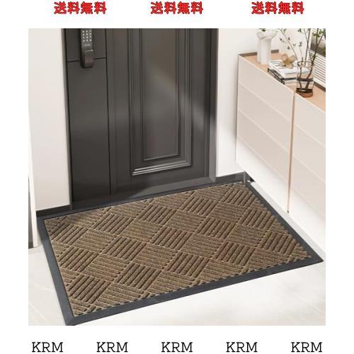 Forhomelife 玄関マット 屋外 大判 泥落とし 60x120cm ドアマット 室内 おしゃれ 入口マット 滑り止め 業務用 家庭用 エントランスマットの通販は