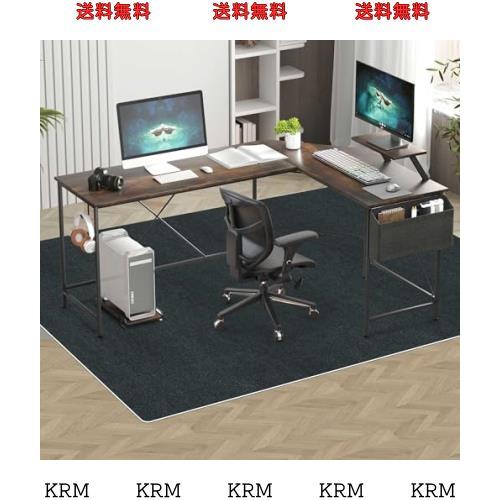 【Amazon 限定ブランド】チェアマット YIDIHO いすマット 180×140cm 厚さ4mm 滑り止め 床保護マット フロアマット クッション 防音 TPR