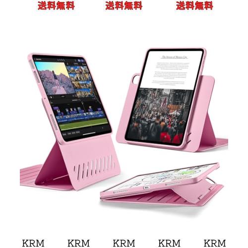 ESR iPad Air 11インチ ケース M2 (2024、第6世代)、iPad Air 第5/4世代 ケース(2022/2020)専用 取外し可能なマグネットカバー付き回転式の通販は 8,333円