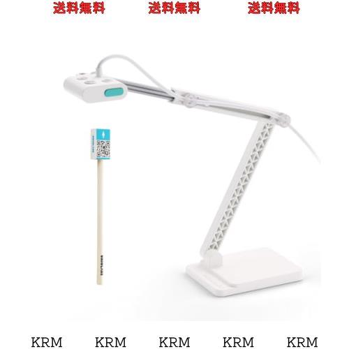 OKIOLABS OKIOCAM S2-4K 書画カメラ/WEBカメラ/実物投影機 UHD 800万画素10cm近接撮影 PC Mac iPad対応 マイク内蔵 オンライン授業 Zoom