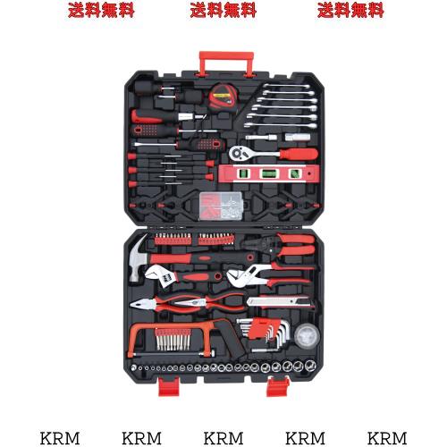 Hantinstom 工具セット 237点組 ホームツールセット 道具セット 作業工具 DIY 家具の組立 住まいのメンテンス用 便利 収納ケース付き 修 8,072円