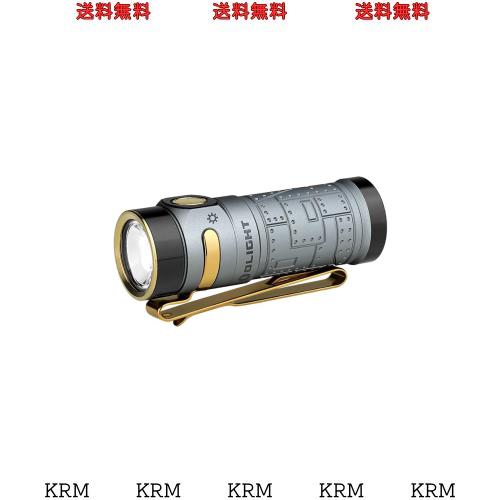 OLIGHT(オーライト) Baton 4 フラッシュライト 1300ルーメン 小型 強力 無段階調光ミニledライト 懐中電灯 ハンディライト 充電式 キャン