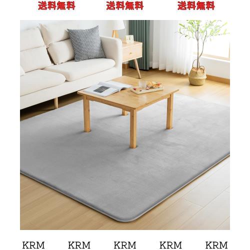 Matdeco カーペット ラグ 極厚25mm ラグマット防音 厚手 185×185cm 約2畳 絨毯 滑り止め付 防ダニ 抗菌 防臭 地毯 オールシーズン快適