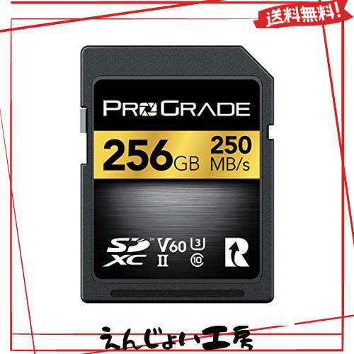 ProGrade Digital SDXC UHS-II V60 GOLD 256GB プログレードデジタルの通販は 18,385円