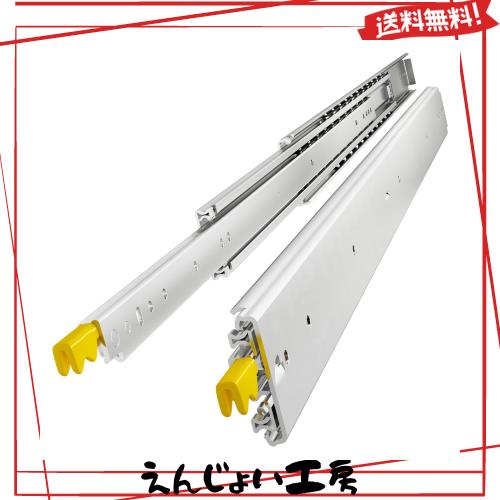 VADANIA 超重量用スライドレール ロック付き 1200mm Heavy Duty引き出しスライド VD2576 工業用 左右1セット