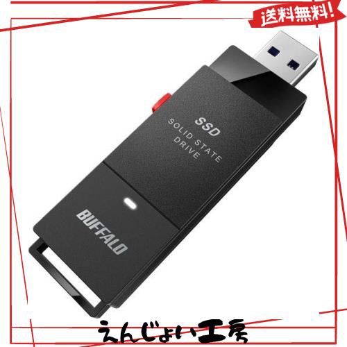 BUFFALO バッファロー 外付けSSD ブラック 1.0TB SSD-PUT1.0U3-BKA