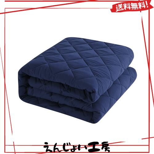 敷きパッド ワイドキング 吸汗通気 ベッドパッド オールシーズン 良いクッション性 柔らか 防臭防ダニ ベッドマット ベッドシーツ 丈夫なの通販は