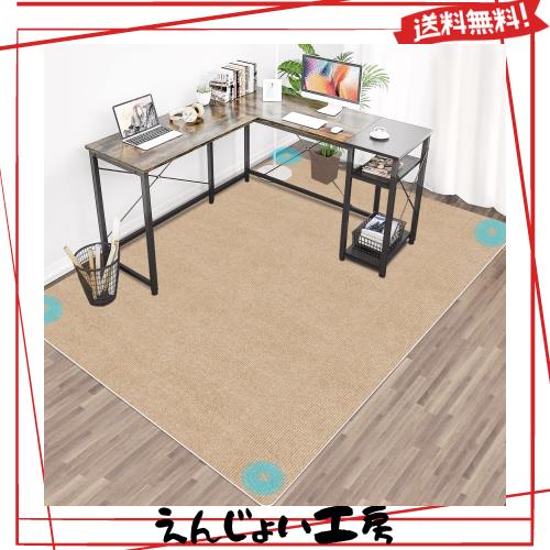 デスク チェアマット140 160cm pvc床保護マット厚さ4mmデスク 椅子 マットHriiiyaデスクごと キズ防止マットゲーミングマット 床ダイニンの通販は 5,887円