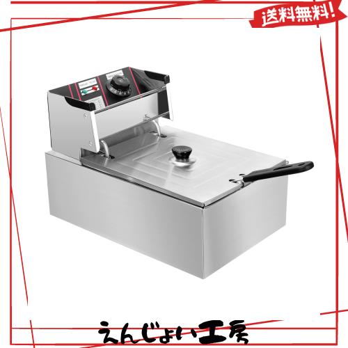 卓上フライヤー 電気フライヤー 60-200℃ 6Ｌ大容量 Amazon.co.jp: 電気フライヤー 6L大容量 卓上フライヤー