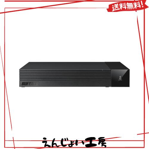 バッファロー TV用外付けハードディスク 2TB SeeQVault/テレビ録画/4K対応 ファンレス静音＆コンパクト 日本製 故障予測 みまもり合図 HD-