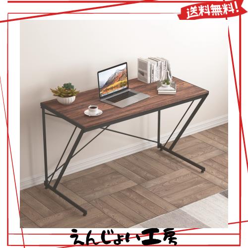 【HUGOW】パソコンデスク ゲーミングテーブル シンプルワークデスク PCデスク テレワーク 折りたたみ 組立簡単 Z字フレーム 耐荷重135KG の通販は 9,397円