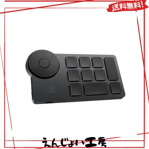 XPPen 左手デバイス ショートカットリモート 片手キーボード Bluetooth対応 ワイヤレス ペンタブ 液タブ用 ノートパソコン対応 作業効率の通販は 7,041円