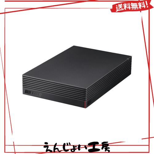 バッファロー HD-EDC6U3-BA USB 3.2(Gen1) 対応 高性能CMR HDD