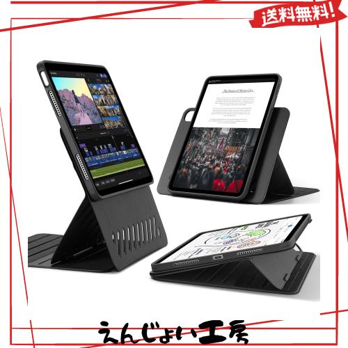 ESR iPad Air 11インチ ケース M2 (2024、第6世代)、iPad Air 第5/4世代 ケース(2022/2020)専用 取外し可能なマグネットカバー付き回転式の通販は