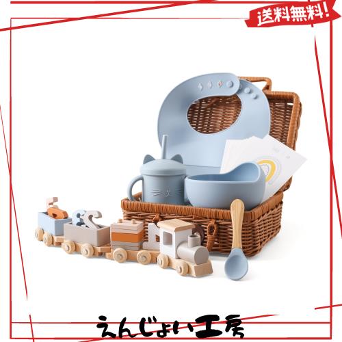 Mamimami Home 出産祝い 男の子 女の子 人気ギフト6点セット 離乳食器 吸盤付き 食品グレードシリコーン 電子レンジ 食洗機使用可能 月齢 6,104円