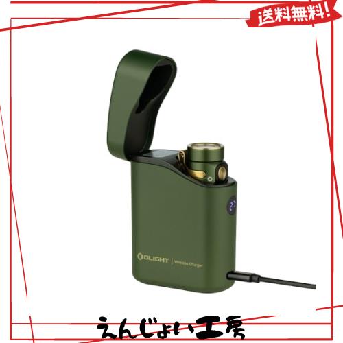 OLIGHT(オーライト) Baton 4 Kitフラッシュライト 1300ルーメン 充電ケース付き 小型 強力 無段階調光ミニledライト 懐中電灯 ハンディラ