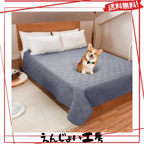 LOOBANI 防水カバー ベッド 防水シーツ シングル ダブル ベッド 犬 猫