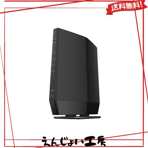 BUFFALO?無線LAN親機11ax/ac/n/a/g/b 4803+573Mbps?WSR-5400AX6P-BKの通販は