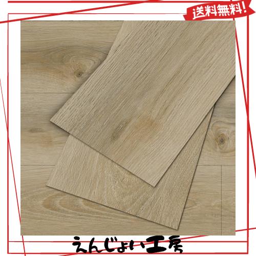 クッション フロア タイル 木目 置くだけ 72枚入り 6畳 床 リメイクシート 賃貸 防水 玄関 洗面所 店舗 トレイ用 diy 床材 フロリングシの通販は 16,418円