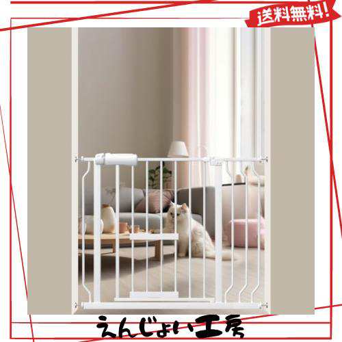 エルフ ベビー(Fairy Baby)ベビーゲート ペットドア付き 猫ドア付き ペットゲート 犬 猫 ゲート 猫用ゲート 階段上 犬すり抜け防止 突っの通販は