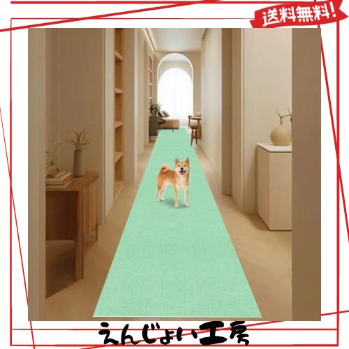 廊下敷き 廊下 カーペット VOTUDX 約600*80cm 防音滑り止めマット 洗える 階段マット4mm吸着マット 足腰負担軽減 床暖房対応 騒音対策 転の通販は