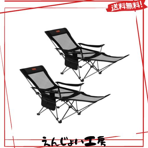 DesertFox リクライニングチェア キャンプ椅子 4way 仮眠 昼寝 4段階調整 四季適用 【メッシュと薄手コットを自由に切り替える】【耐荷重の通販は 13,695円