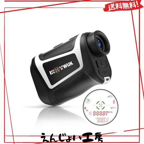 IKOVWUK ゴルフレーザー距離計【Ultra-mini 6.5倍望遠】ゴルフ距離計測器 1093yd対応 OLED 赤緑色表示 3点間距離 最速0.05S測定 ミニ 軽の通販は