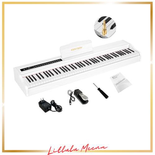 KIMFBAY 電子ピアノ 88鍵盤 ハンマーアクション鍵盤 木製 電子 ピアノ 88鍵 ハンマーのピアノ ポータブルピアノ 携帯 piano 88鍵盤  子供 の通販はau PAY マーケット - Litlulu Meena | au PAY マーケット－通販サイト