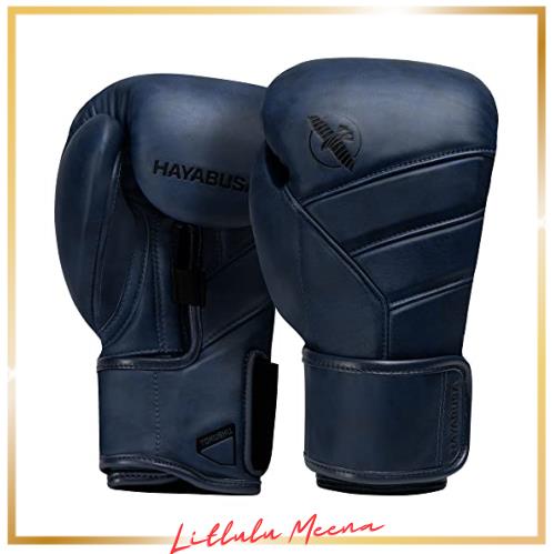 Hayabusa T3 LX イタリアン レザー ボクシング グローブメンズとレデイーズ用 (12オンス, インジゴ)の通販は