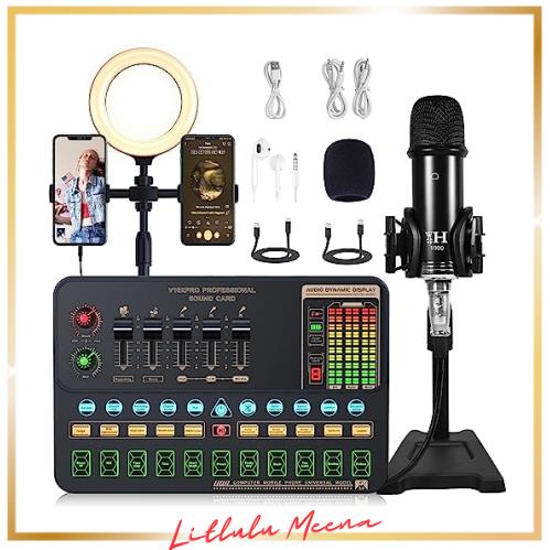 オーディオマイクミキサー