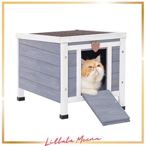 PETSFIT 外猫ハウス 野良猫 避難所 うさぎハウス 屋外用 防寒