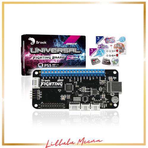 Brook Universal Fighting Board Fusion with Sticker-UFB+UP5 ユニバーサルファイティングボード  アーケードコントローラー用