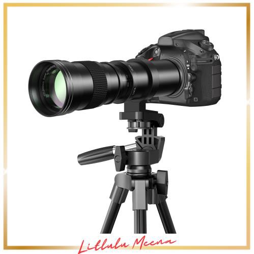 Lightdow 望遠レンズ420-800mm f/8.3 対応ニコンF-mount マニュアルズーム望遠レンズ + T-マウント対応ニコンD5500  D3300 D3200 D5300 D3の通販はau PAY マーケット - Litlulu Meena | au PAY マーケット－通販サイト