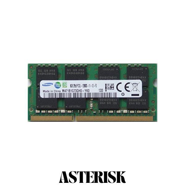 サムスン純正 PC3-12800(DDR3-1600) SO-DIMM 8GB ノートPC用メモリ