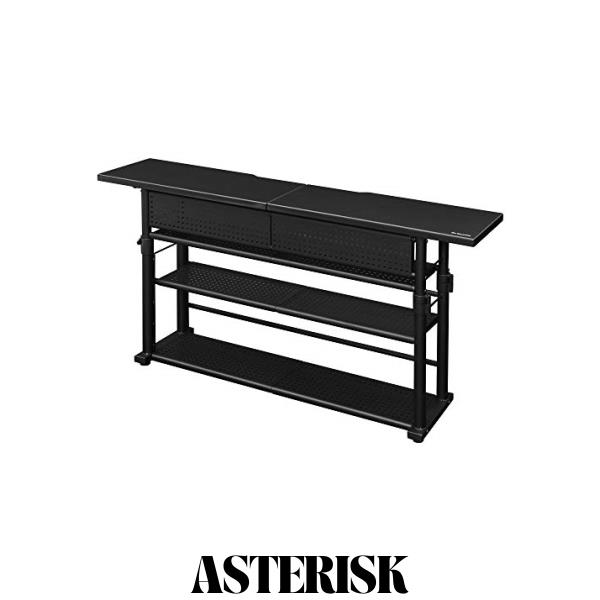 Bauhutte( バウヒュッテ ) エクステンションデスク 昇降式 モニター台 ディスプレイ スタンド ( 幅 120 × 奥行 25 cm 高さ 59~80 cm ) の通販は