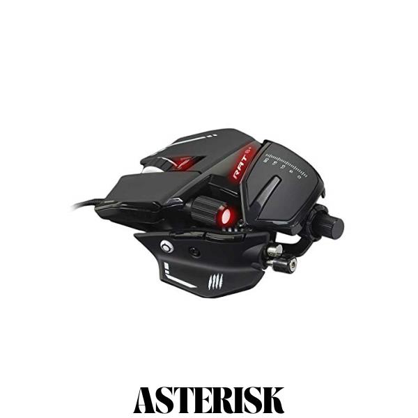 Mad Catz (マッドキャッツ) R.A.T.8プラス 有線 ゲーミングマウス FPS向け 最大16000DPI 無段階調整DPI スナイパーエイムボタン PS4の通販は