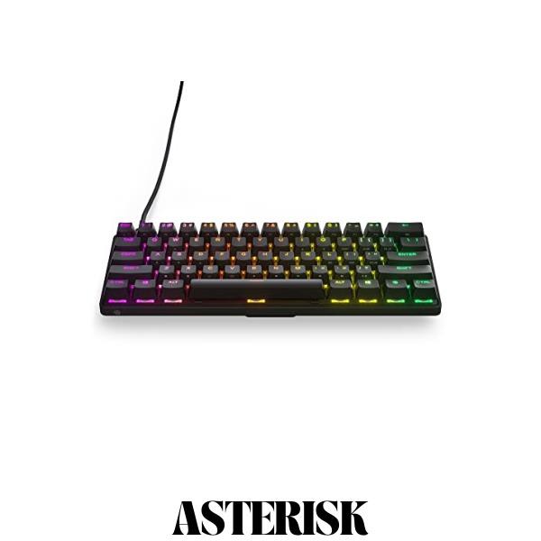 SteelSeries ゲーミングキーボード ミニサイズ Apex 9 Mini US 有線