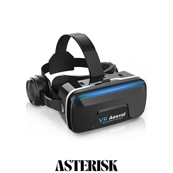 令和5年ヘッドホン版】 VRゴーグル スマホ用 VRヘッドセット VRヘッド