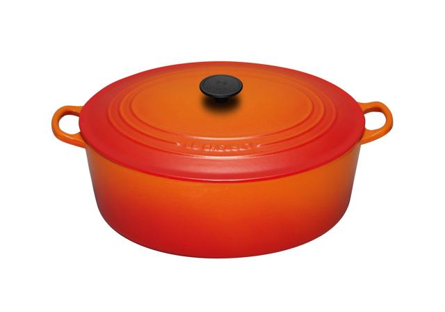 ル・クルーゼ(Le Creuset) 鋳物 ホーロー 鍋 ココット・オーバル 27 cm オレンジ ガス IH オーブン 対応 【日本正規販売品】
