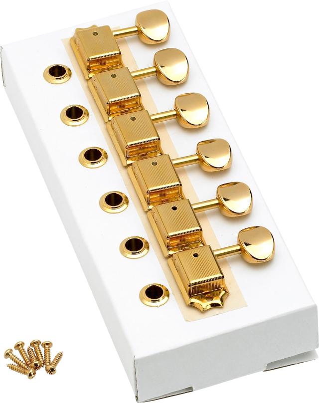 Fender(フェンダー) チューニングペグ AMERICAN VINTAGE STRATOCASTER-TELECASTER TUNING MACHINES GOLDの通販は