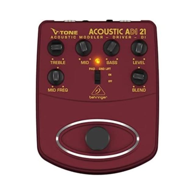 ベリンガー ギターエフェクター アコギ プリアンプ ダイレクトボックス DI V-TONE ACOUSTIC ADI21 5,760円