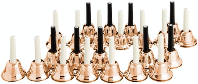 KC ミュージックベル (ハンドベル) 23音 セット MB-23K/C コッパーの通販は