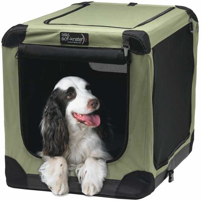 Tetra ファーストラックス (FIRSTRAX) 犬用 ソフクレート n2 Lサイズ 76L x 53W x 58H cm ペット用クレート初の防災製品等推奨品の認証