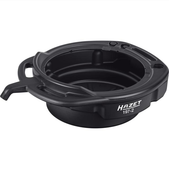 HAZET(ハゼット) 多目的トレイ | オイルパン 多機能ドレンパン 60x17x45cm 16L 【日本正規輸入品】 197-2