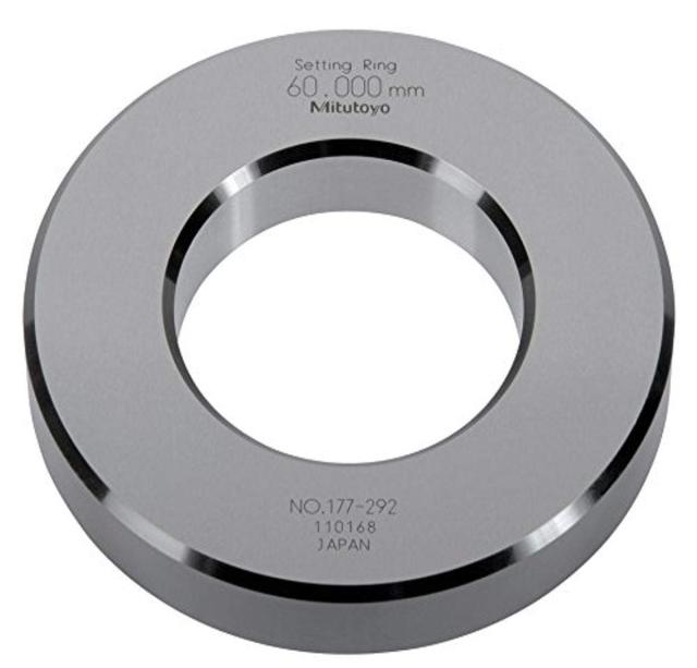 ミツトヨ 鋼製リングゲージ/60mm 177-292